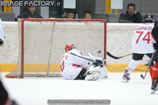 2015-11-21 Aosta B-Hockey Milano Rossoblu U14 0425 Vittorio Stiatti